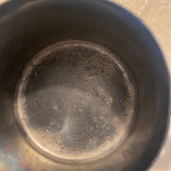 Vintage antique Etched children’s cup little Tommy Tucker song stamped on it - Picture 5 of 11